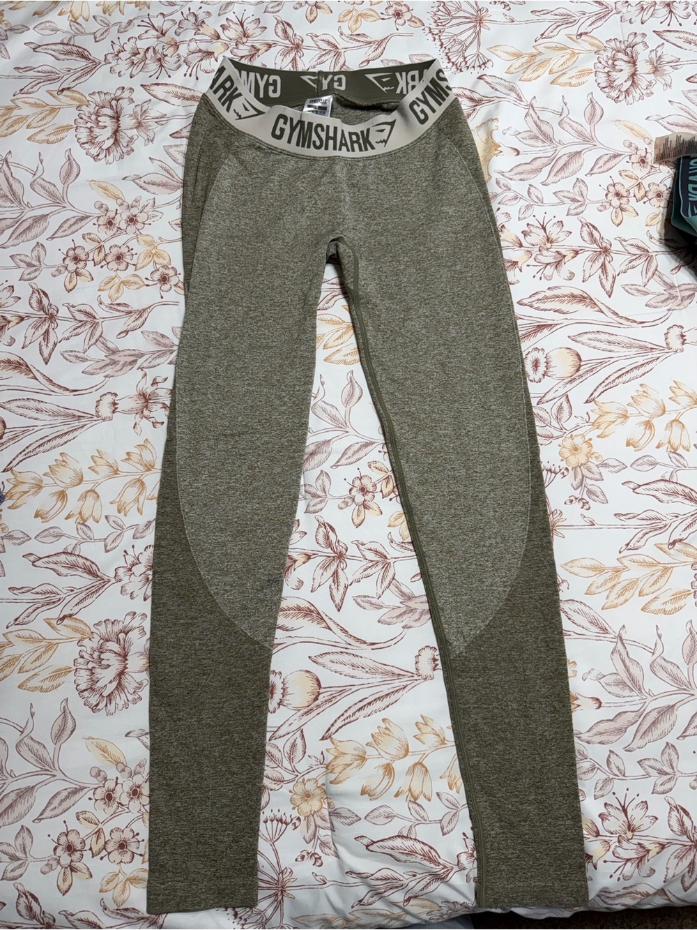 Gymshark Olive Green Seamless Leggings